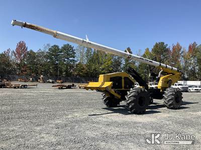 2018 Jarraff 4 Wheel Drive Articulating Rubber Tired Tree Saw