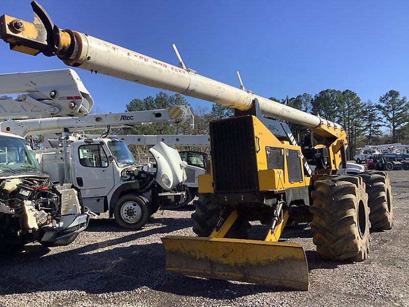 2016 Jarraff Articulating Rubber Tired Tree Saw For Sale, 7,088 Hours Graysville, AL GA079