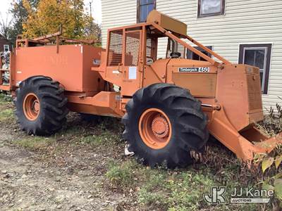 1983 Timberjack 450 Rubber Tired Skidder