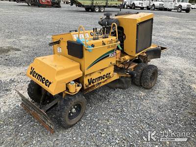 2012 Vermeer SC372 Rubber Tired Walk-Beside Stump Cutter