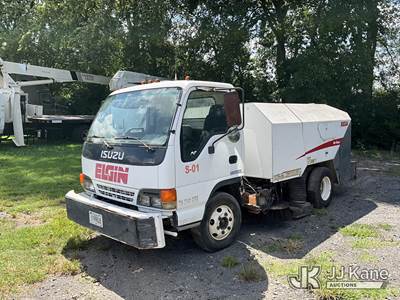2003 Isuzu NPR Street Sweeper Truck