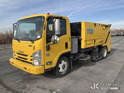 2016 Isuzu NQR Tymco SRE 435 Air Sweeper