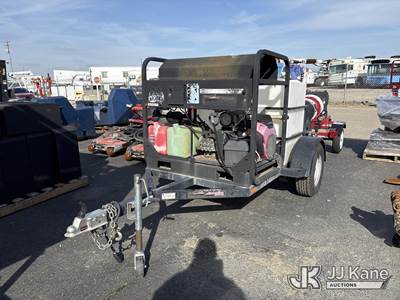 2013 Hydro Tek Trailer-Mounted Pressure Washer