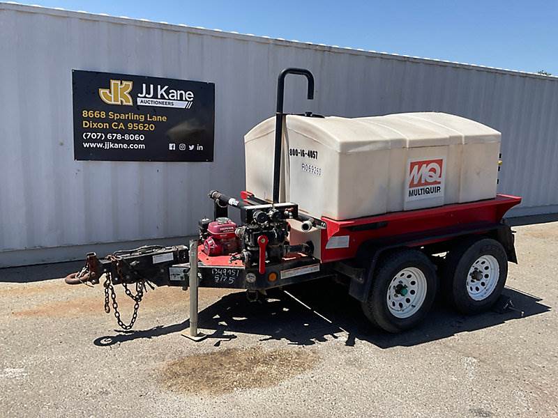 2017 Multiquip WT5C T/A Water Tank Trailer For Sale Dixon, CA