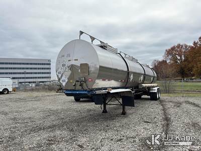 1987 Stainless Tank & Equipment 6600 Gal Tank Trailer