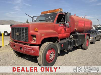 1991 Chevrolet C7H042 Water Tank Truck