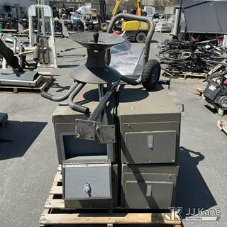 (1 Pallet) Storage Cabinets & Hose Reel (Used)