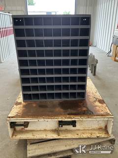 (1) Parts Bin (1) Slide out truck box