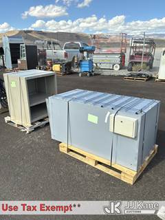 (2) Cabinets