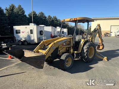 2006 John Deere 110 4x4 Tractor Loader Backhoe