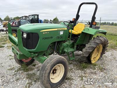 2011 John Deere 5055D Rubber Tired Utility Tractor