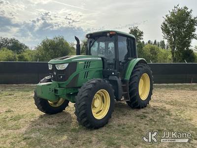 2014 John Deere 6125M MFWD Utility Tractor