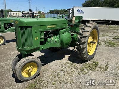 1953 John Deere Model 60 Utility Tractor