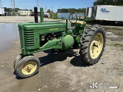 1951 John Deere Model A Utility Tractor