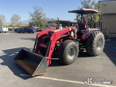 2018 Mahindra 6075-4L Utility Tractor Loader Backhoe