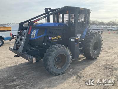 2017 New Holland TS6.120 4x4 Utility Tractor