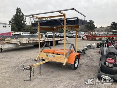 2011 Solar Tech Arrowboard Message Trailer