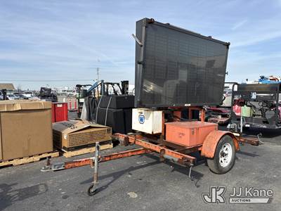 2016 Wanco WVT3 Portable Message Board