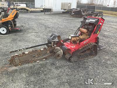 Barreto 20RTK Walk-Behind Crawler Trencher