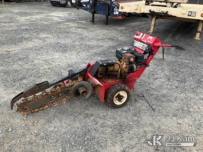 2019 Barreto 912 Walk-Behind Rubber Tired Trencher