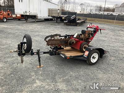 Barreto 912 Walk-Behind Rubber Tired Trencher