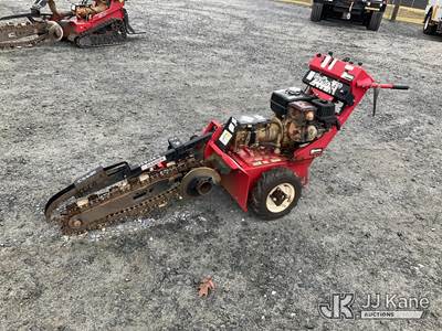 Barreto 912 Walk-Behind Rubber Tired Trencher