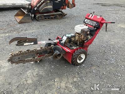 Barreto 912 Walk-Behind Rubber Tired Trencher