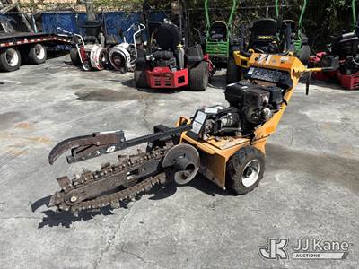 2020 Barreto 912 Walk-Behind Rubber Tired Trencher