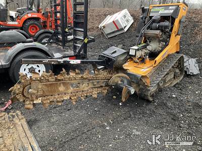 2020 Barreto E2036RTK Walk-Behind Crawler Trencher