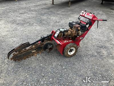 2019 Barreto E924HM-4MS Walk-Behind Rubber Tired Trencher