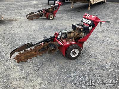 2019 Barreto E924HM-4MS Walk-Behind Rubber Tired Trencher