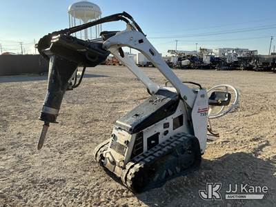 2014 Bobcat MT55 Walk-Behind Crawler Skid Steer Loader