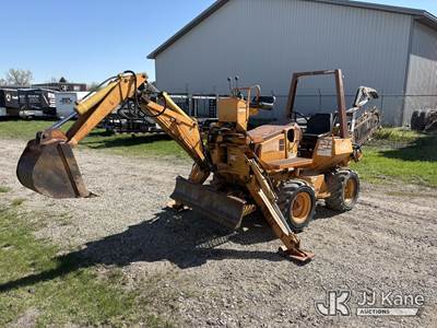 1997 Case 460 Rubber Tired Trencher
