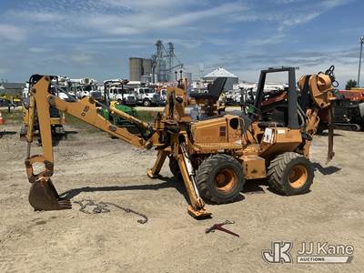 2002 Case 560 Rubber Tired Vibratory Cable Plow