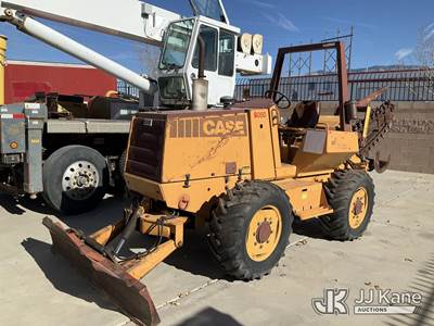 1989 Case 760 Rubber Tired Trencher