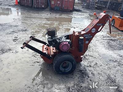 2024 Ditch Witch 100SX Rubber Tired Vibratory Cable Plow