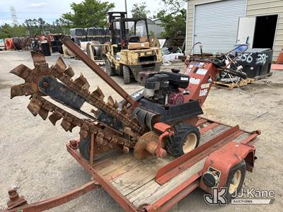 2005 Ditch Witch 1230H Walk-Behind Rubber Tired Trencher