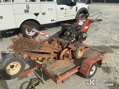 2004 Ditch Witch 1330H Walk-Behind Rubber Tired Trencher