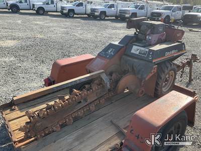 Ditch Witch 1820 Walk-Behind Rubber Tired Trencher