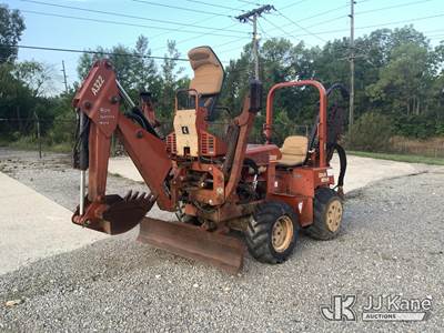 2002 Ditch Witch 3700DD Rubber Tired Trencher