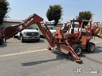 1984 Ditch Witch 4010DD Rubber Tired Cable Plow