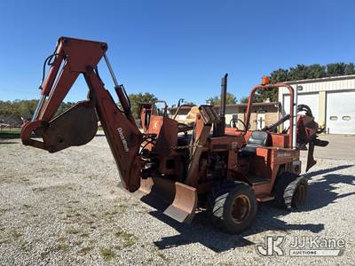 1984 Ditch Witch 4010DD Rubber Tired Trencher