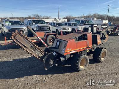 2002 Ditch Witch 410SX Walk Beside Articulating Cable Plow/Trencher