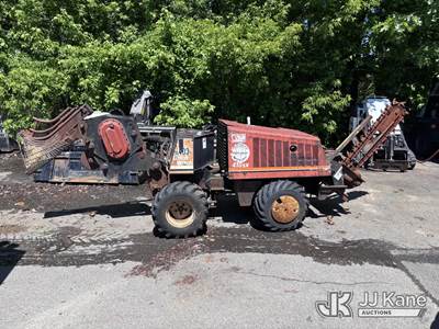 1999 Ditch Witch 410SX Rubber Tired Articulating Walk Beside Cable Plow/Trencher