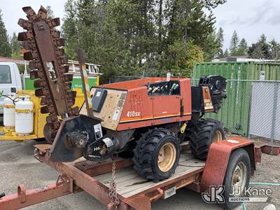 1998 Ditch Witch 410SXD Articulating Rubber Tired Trencher