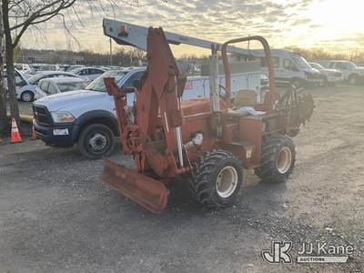 1991 Ditch Witch 4500DD Rubber Tired Combo Trencher/Backhoe