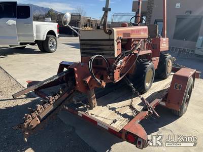1989 Ditch Witch DW 350SX Rubber Tired Trencher
