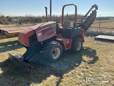 2009 Ditch Witch RT80 Rubber Tired Trencher
