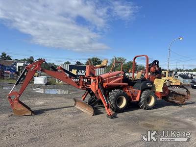2012 Ditch Witch Trencher H553 Rubber Tired Trencher