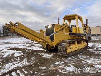 1997 Komatsu D85E-21 Crawler Tractor/Vibratory Cable Plow